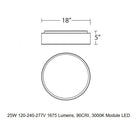 Corso LED Flush Mount