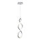 Interlace LED Mini Pendant Light  option Chrome