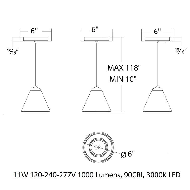Kone LED Pendant Light
