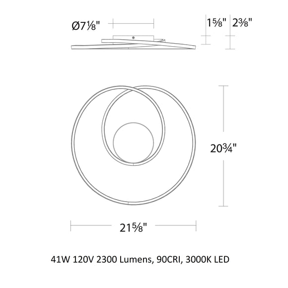 Marques LED Flush Mount