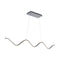 Morae LED Linear Pendant Light  option Black