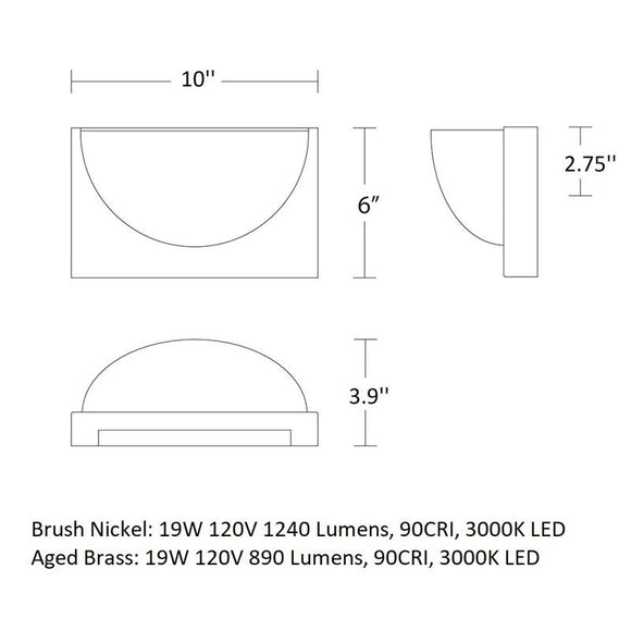 Mylie LED Wall Sconce