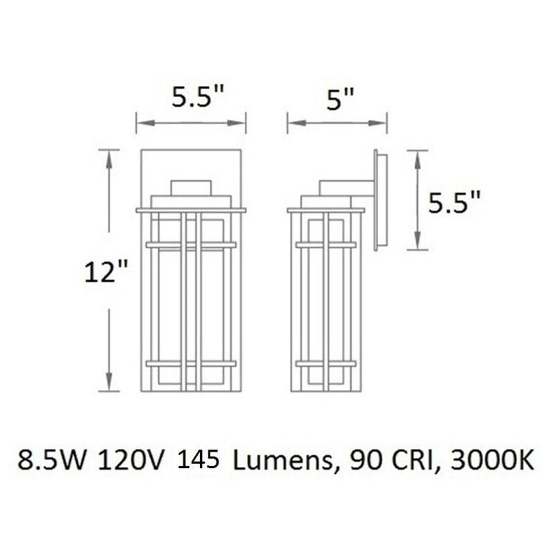 Nest LED Outdoor Wall Light