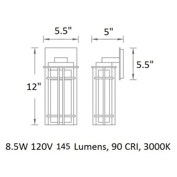 Nest LED Outdoor Wall Light