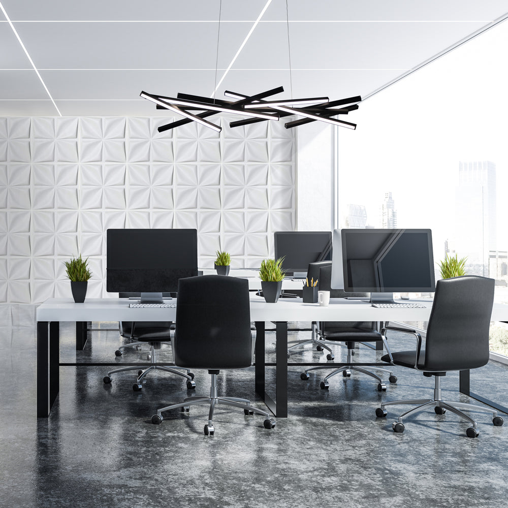 Parallax LED Linear Pendant Light