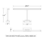 Reed LED Adjustable Picture Light