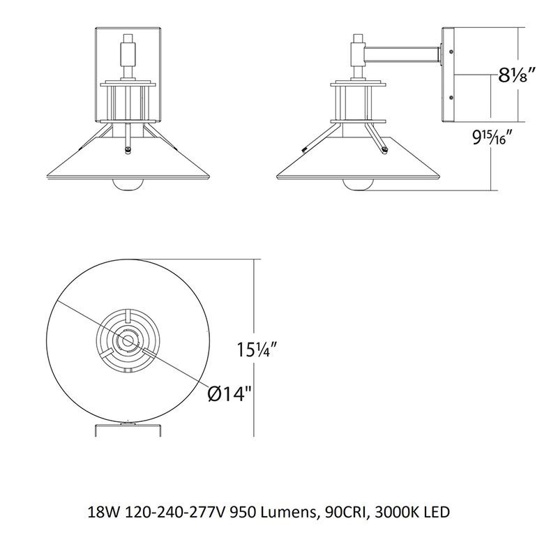 Sleepless LED Outdoor Wall Light