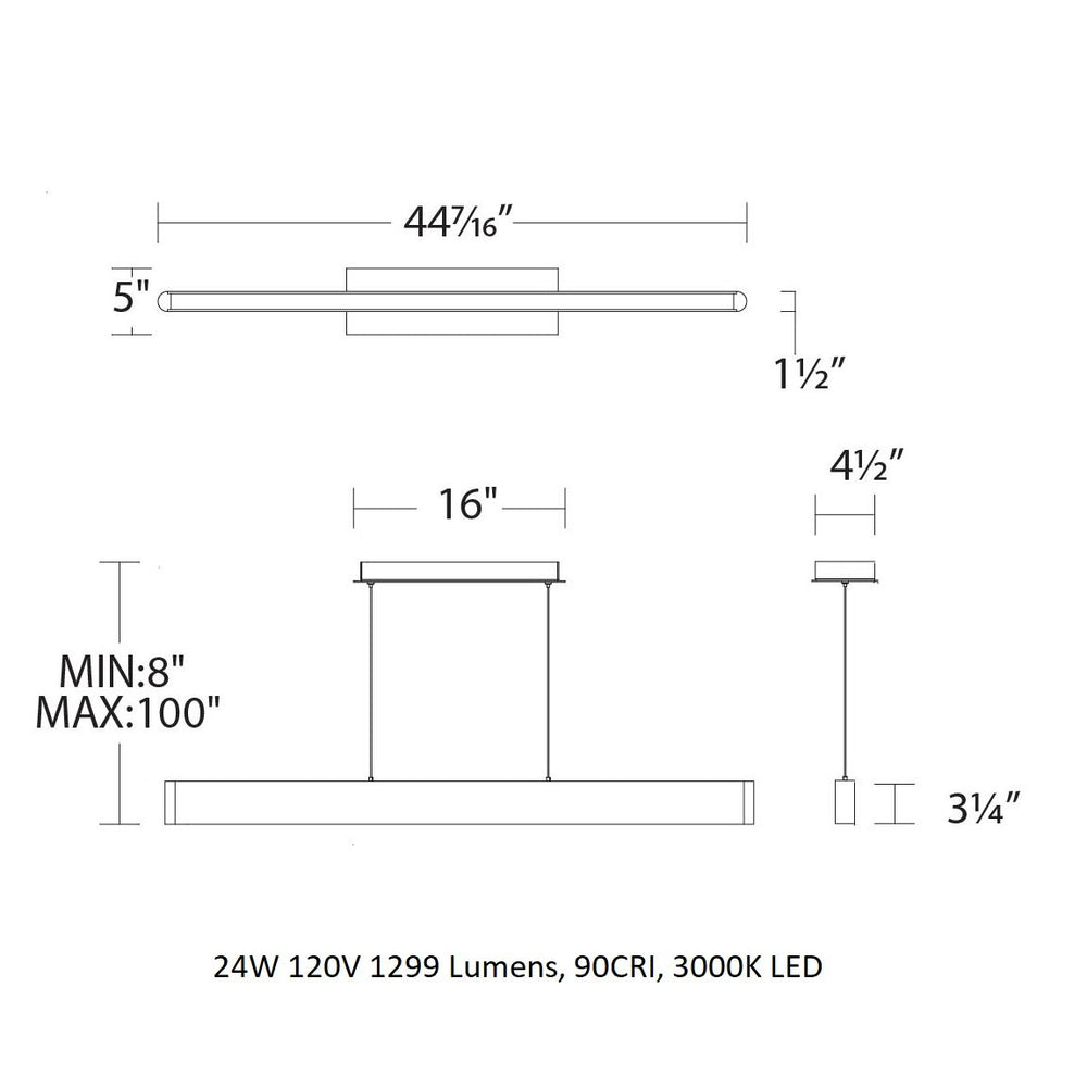 Volo LED Pendant Light