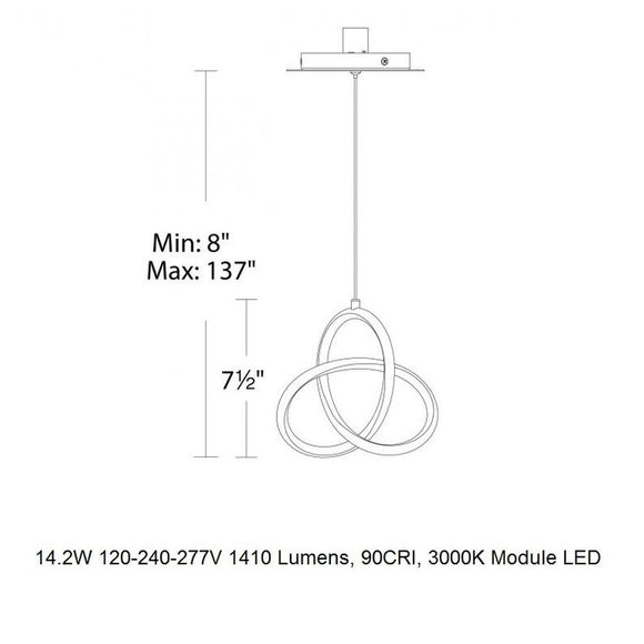 Vornado LED Mini Pendant Light