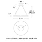 Sirius LED Pendant Light
