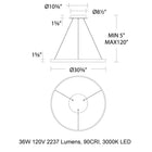 Sirius LED Pendant Light