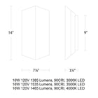 Summit LED Outdoor Wall Sconce