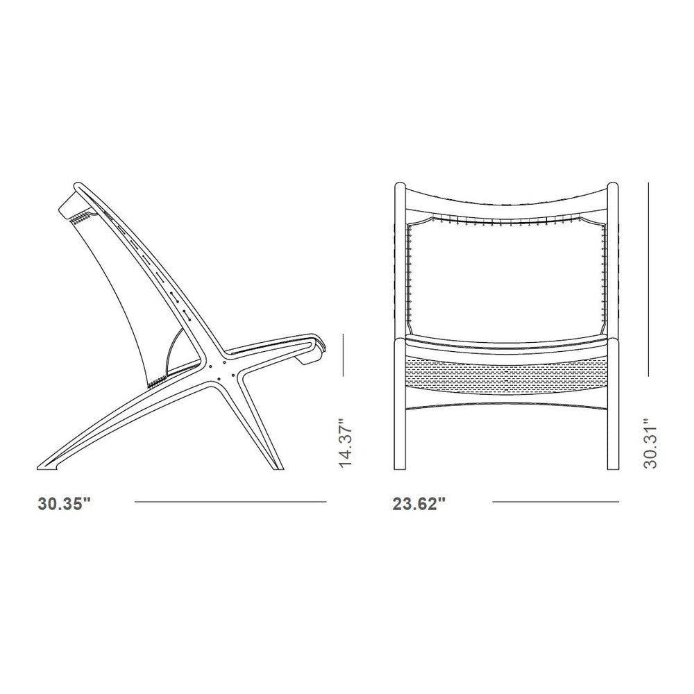 Krysset Lounge Chair