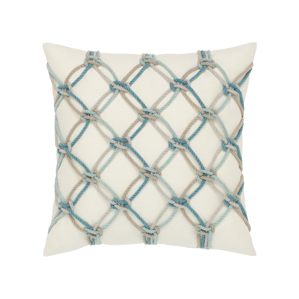 Aqua Outdoor Pillow