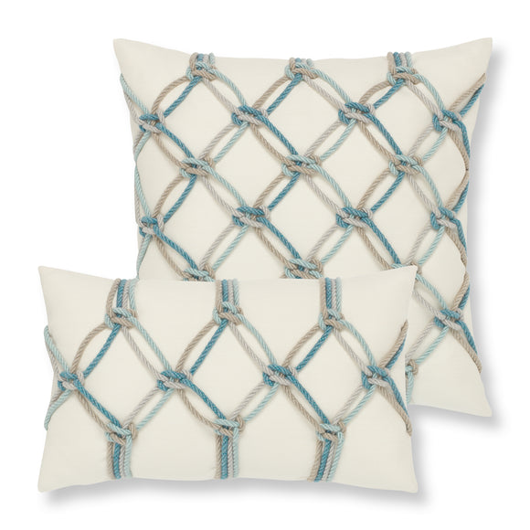Aqua Outdoor Pillow