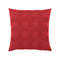 Basketweave Outdoor Pillow  option Rouge