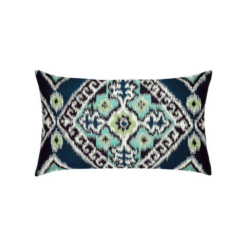 Ikat Diamond Outdoor Pillow