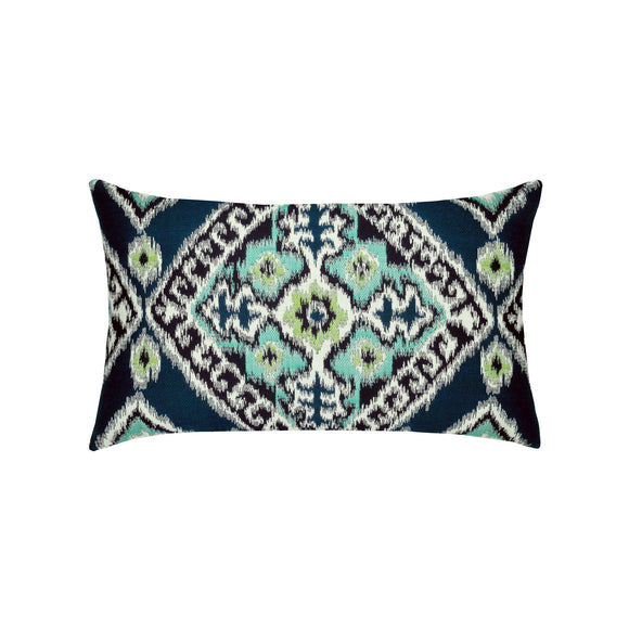 Ikat Diamond Outdoor Pillow