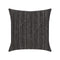 Luxe Stripe Outdoor Pillow  option Charcoal