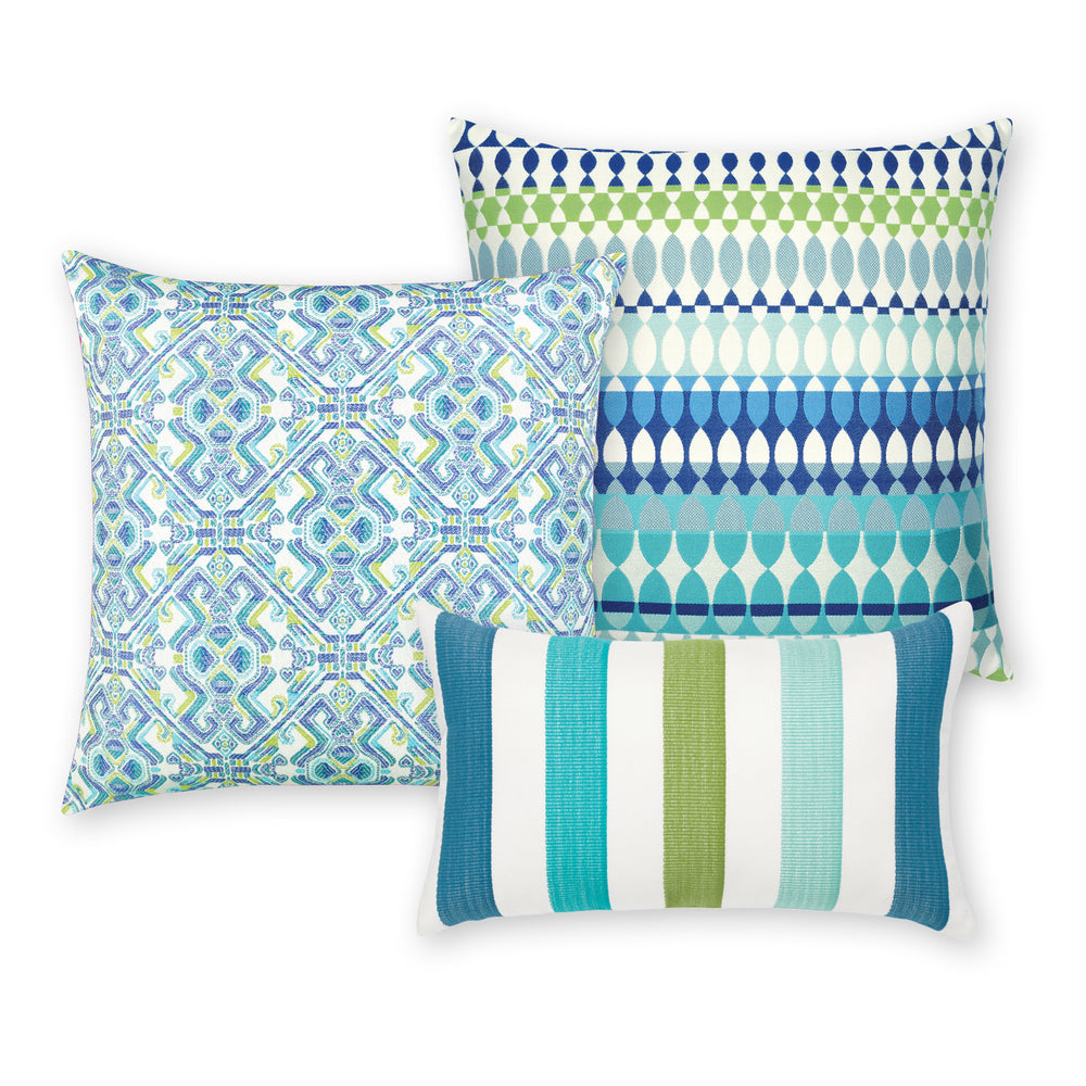 Rhodes Stripe Outdoor Pillow