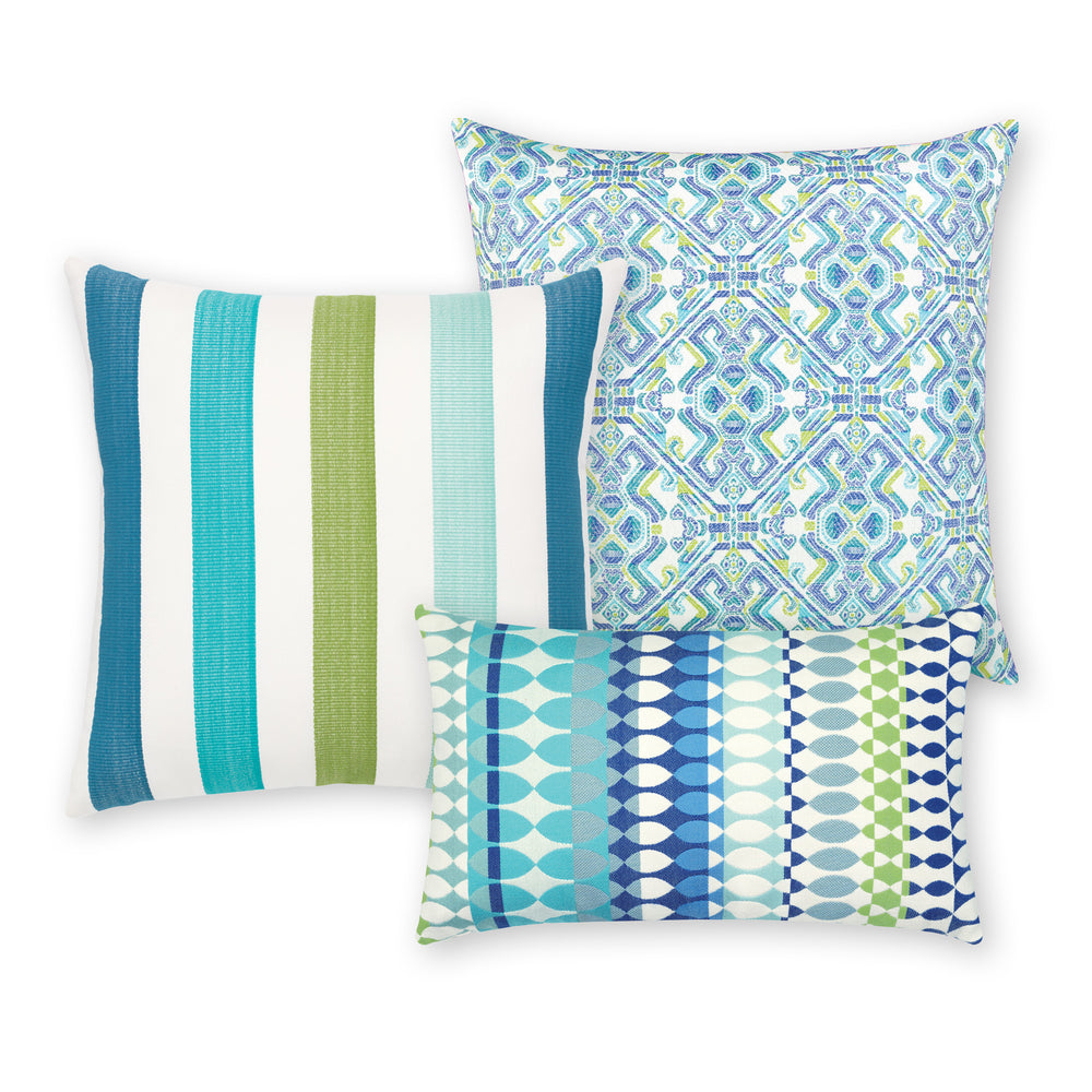Rhodes Stripe Outdoor Pillow