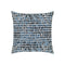 Thumbprint Outdoor Pillow  option Indigo