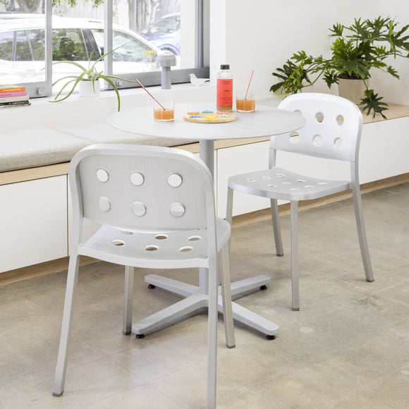 1 Inch Aluminum Stacking Chair