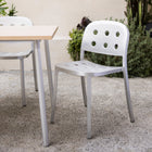 1 Inch Aluminum Stacking Chair