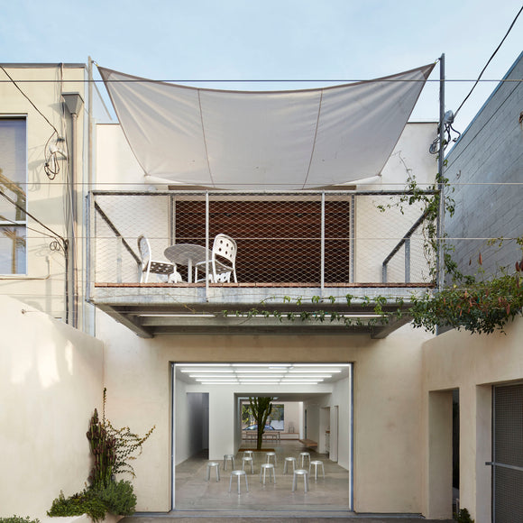 1 Inch Aluminum Stacking Chair