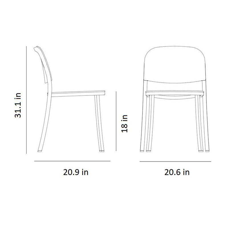 1 Inch Reclaimed Chair