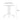 1 Inch Square Cafe Table
