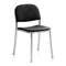 1 Inch Upholstered Chair  option Spinneybeck Volo Leather Black BLCK