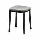 1 Inch Upholstered Low Stool