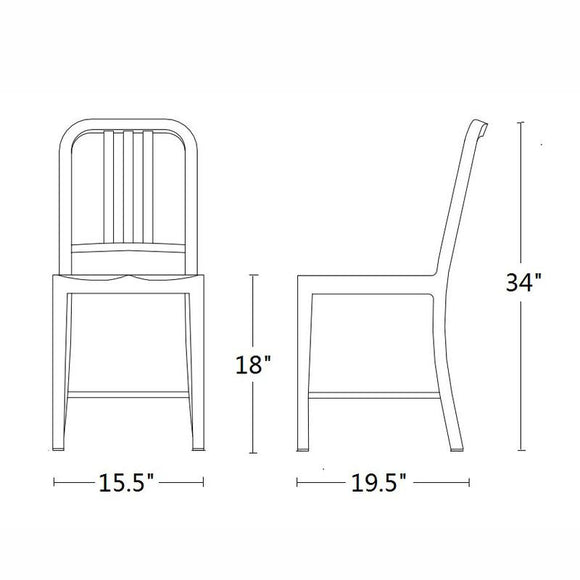 111 Navy Chair