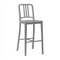 111 Navy Bar and Counter Stool  option Flint