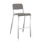1951 Bar and Counter Stool with Metal Seat  option Flint Gray