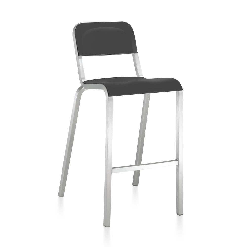 1951 Bar and Counter Stool with Metal Seat