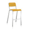1951 Bar and Counter Stool with Metal Seat  option Mustard Yellow