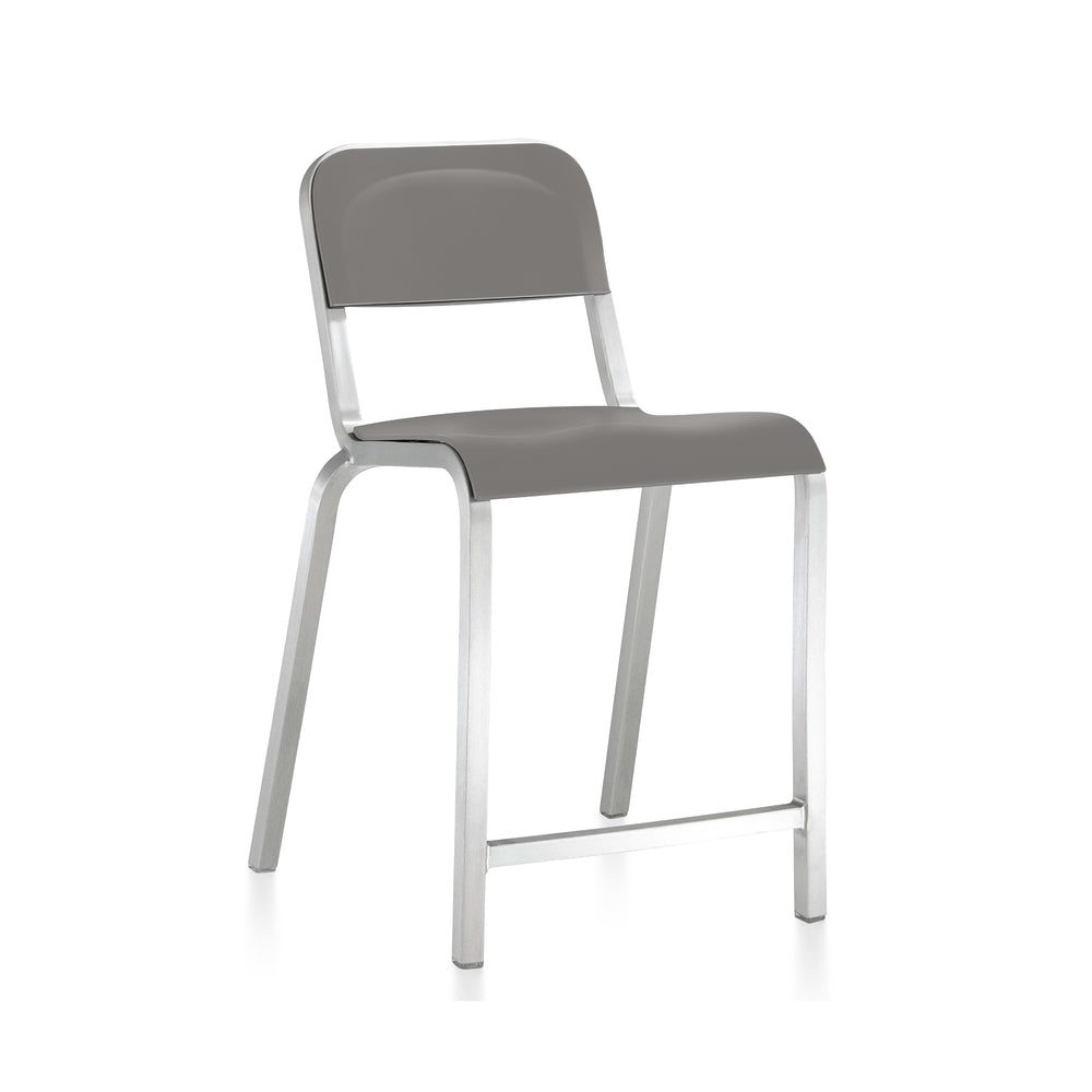 1951 Bar and Counter Stool with Metal Seat