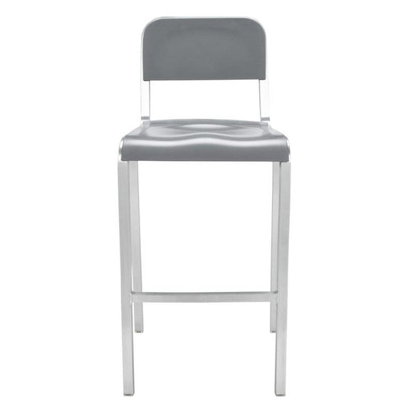 1951 Bar and Counter Stool with Metal Seat