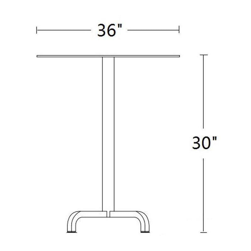 20-06 Round Cafe Table