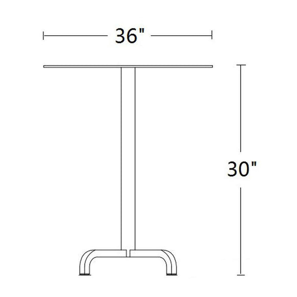 20-06 Round Cafe Table