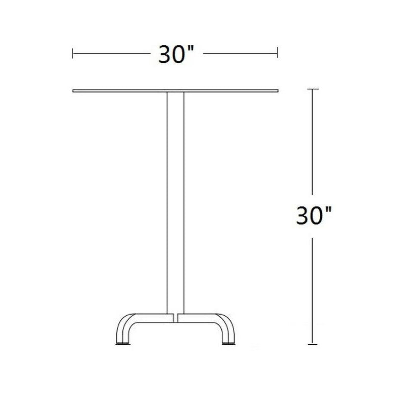 20-06 Round Cafe Table
