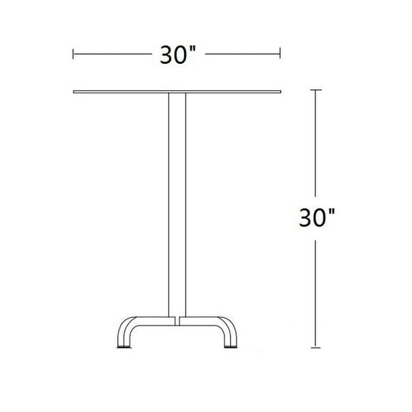 20-06 Round Cafe Table