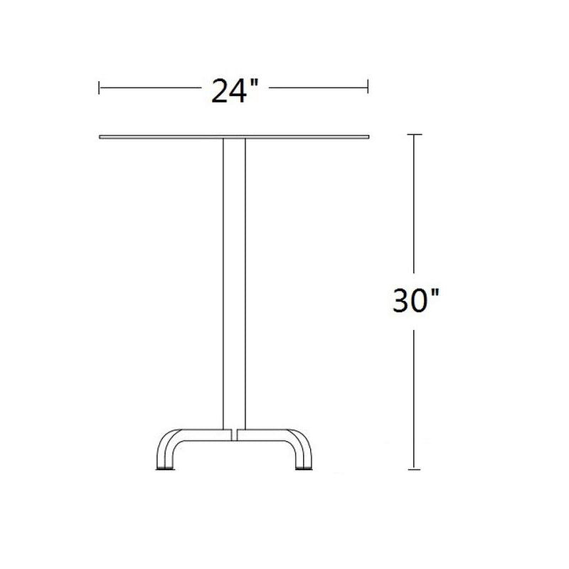 20-06 Round Cafe Table