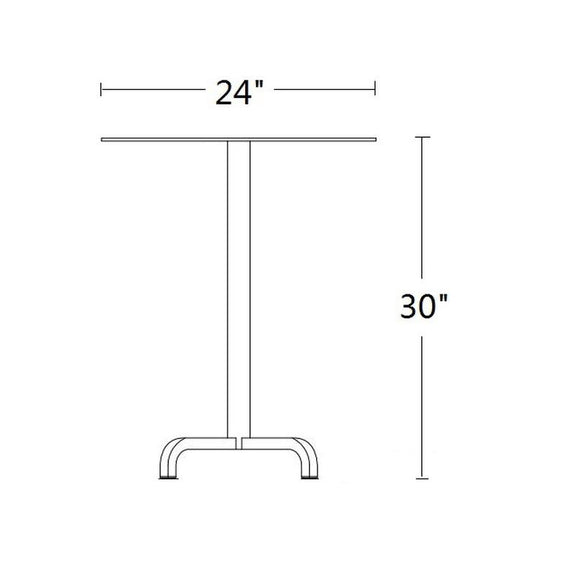 20-06 Round Cafe Table
