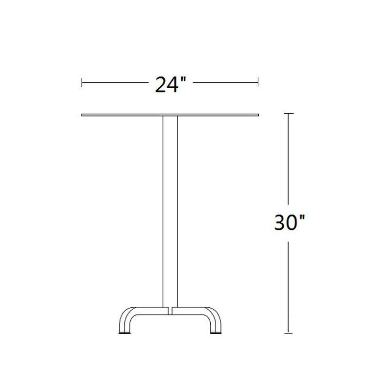 20-06 Square Cafe Table
