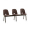 ALFI 3-Seat High-Back Bench  option Dark Ash