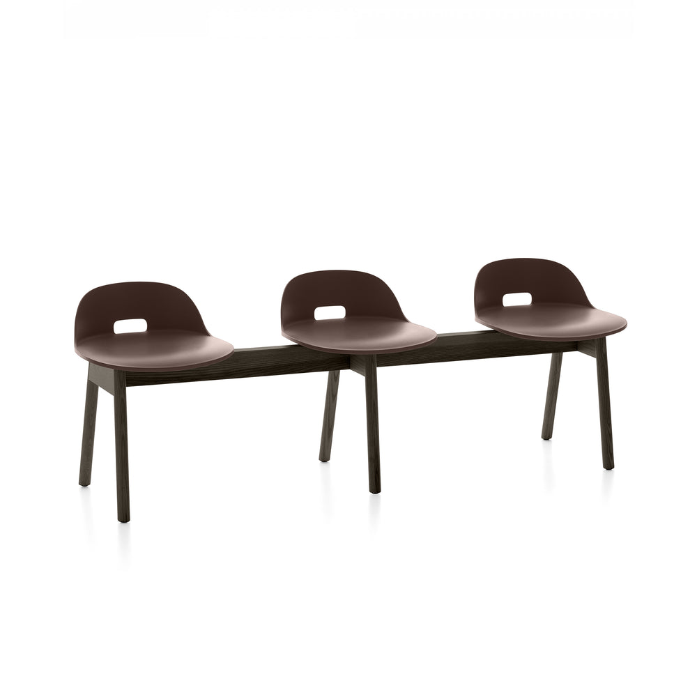 ALFI 3-Seat Low-Back Bench