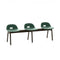 ALFI 3-Seat Low-Back Bench  option Green